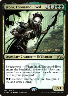 Izoni, Thousand-Eyed [Guilds of Ravnica Prerelease Promos]-1