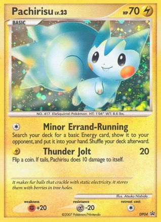 Pachirisu (DP04) [Diamond & Pearl: Black Star Promos]-1