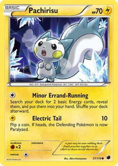 Pachirisu (37/116) [Black & White: Plasma Freeze]-1