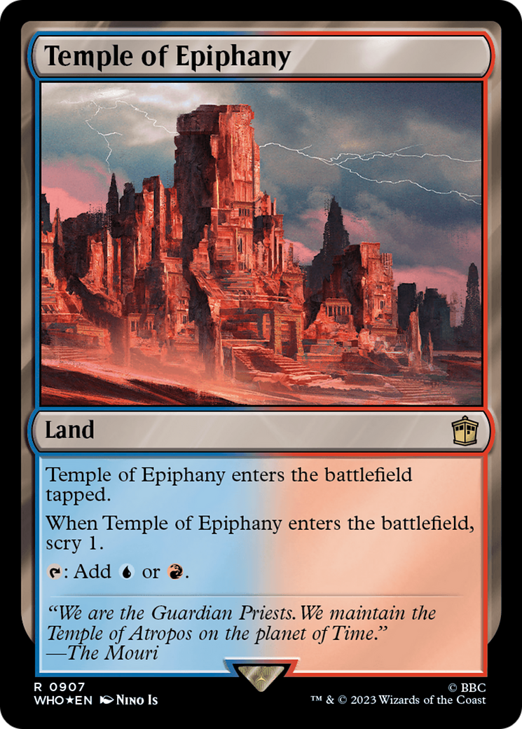 Temple of Epiphany (Surge Foil) [Doctor Who]-1
