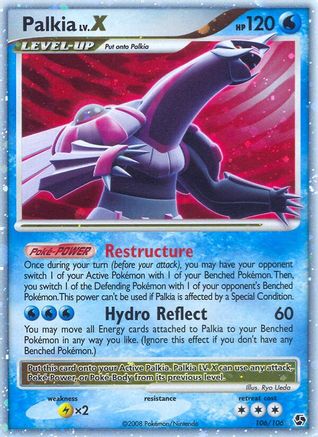Palkia LV.X (106/106) [Diamond & Pearl: Great Encounters]-1
