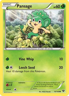 Pansage (10/146) [XY: Base Set]-1