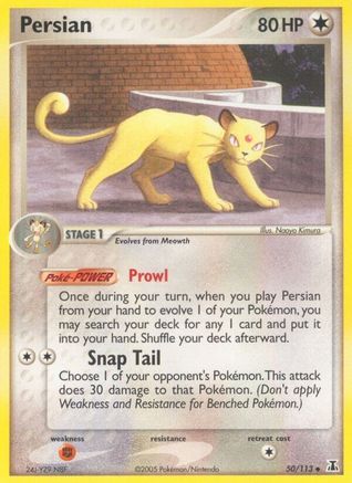 Persian (50/113) [EX: Delta Species]-1