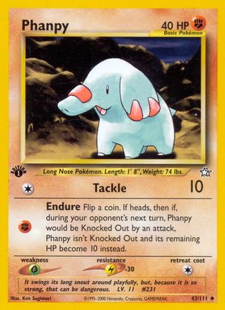 Phanpy (43/111) [Neo Genesis Unlimited]-1