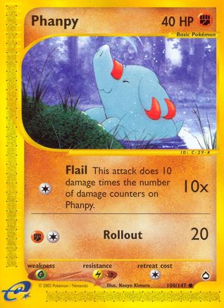 Phanpy (100/147) [Aquapolis]-1