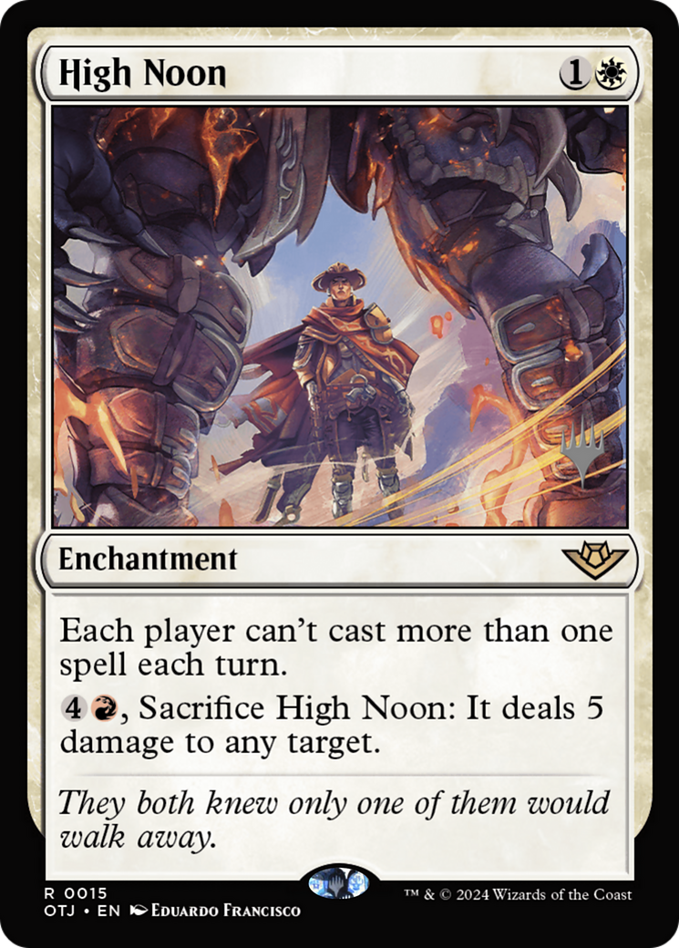 High Noon (Promo Pack) [Outlaws of Thunder Junction Promos]-1