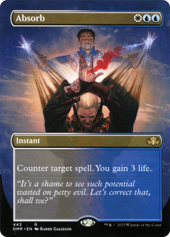 Absorb (Borderless Alternate Art) [Dominaria Remastered]-1