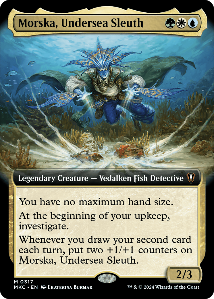 Morska, Undersea Sleuth (Extended Art) [Murders at Karlov Manor Commander]-1