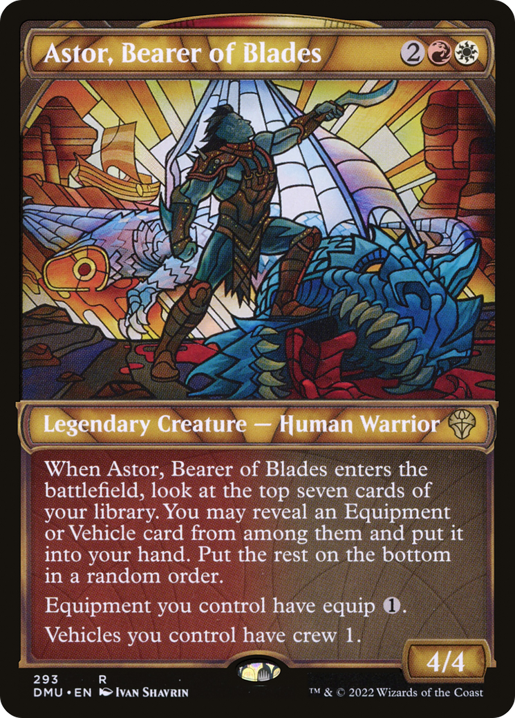 Astor, Bearer of Blades (Showcase) [Dominaria United]-1