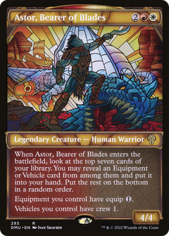Astor, Bearer of Blades (Showcase) [Dominaria United]-1