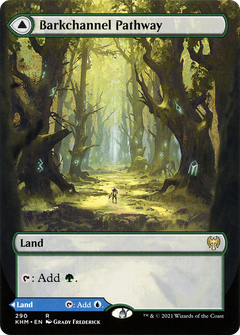 Barkchannel Pathway // Tidechannel Pathway (Borderless Alternate Art) [Kaldheim]-3