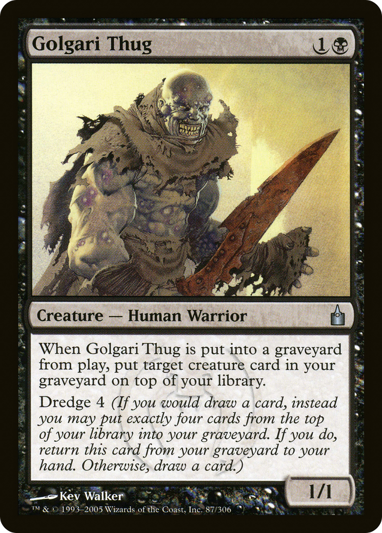 Golgari Thug [Ravnica: City of Guilds]-1