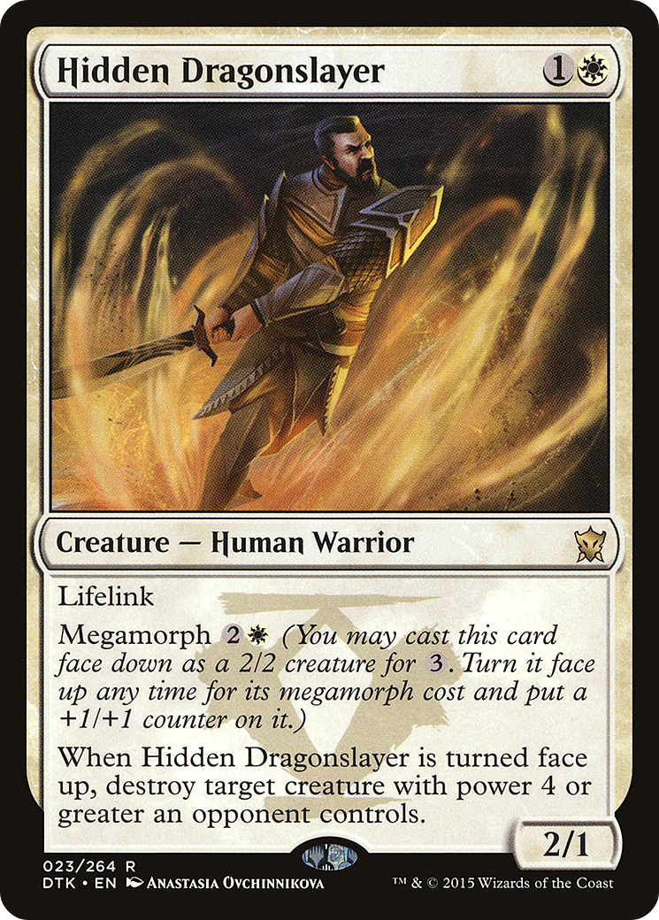 Hidden Dragonslayer [Dragons of Tarkir]-1