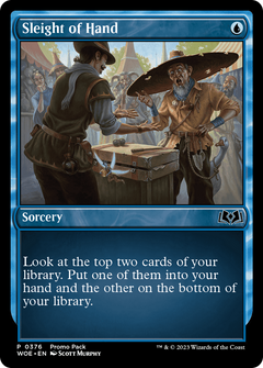 Sleight of Hand (Promo Pack) [Wilds of Eldraine Promos]-1