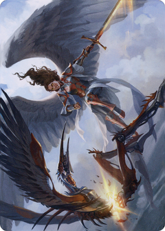 Destroy Evil // Destroy Evil (ADMU-007) - Dominaria United Art Series (Borderless)-1