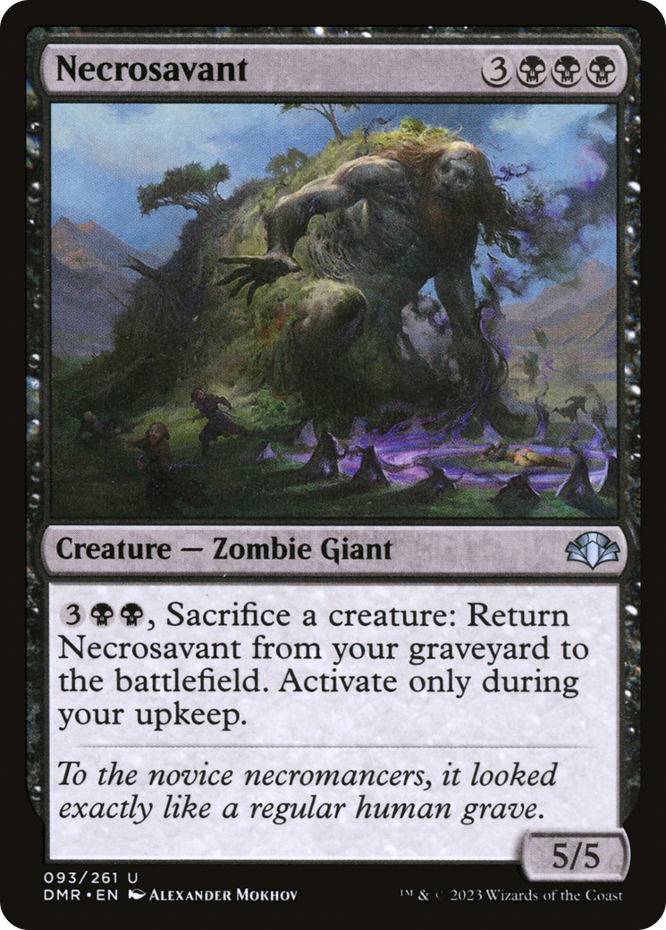 Necrosavant [Dominaria Remastered]-1