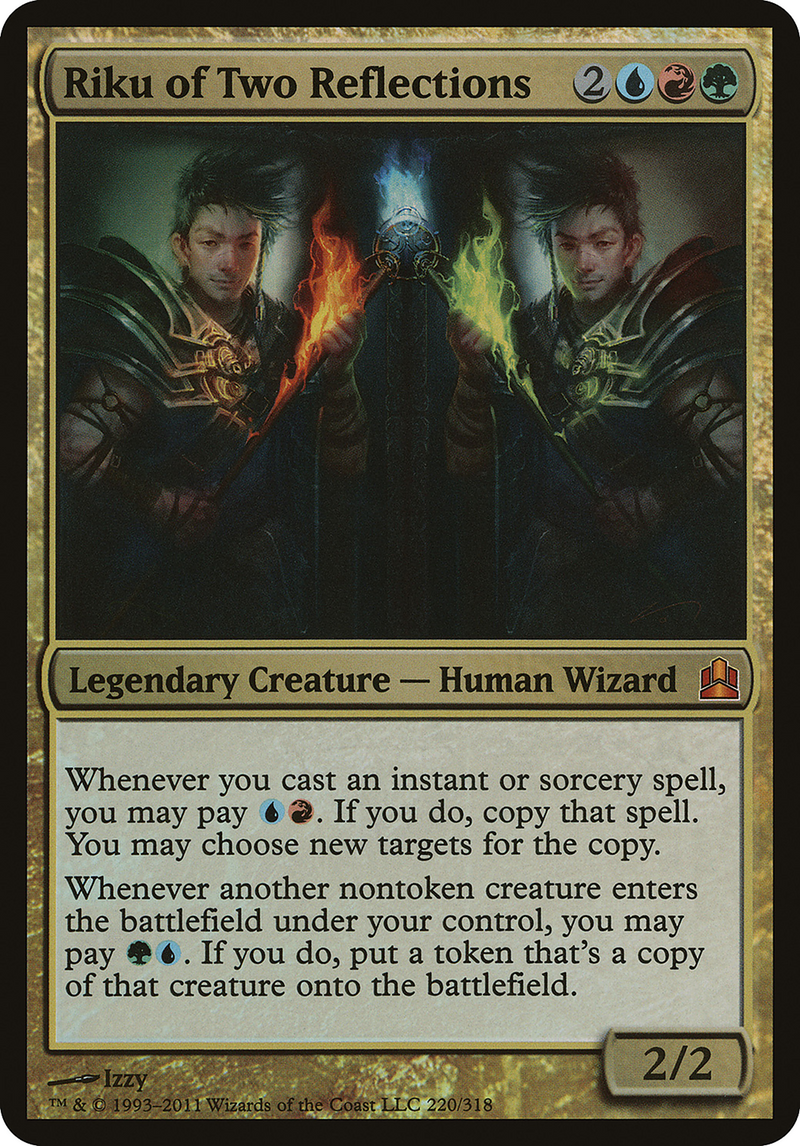 Riku of Two Reflections (Oversized) [Commander 2011 Oversized]-1