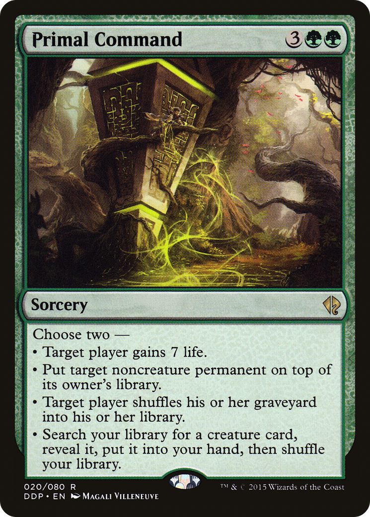 Primal Command [Duel Decks: Zendikar vs. Eldrazi]-1