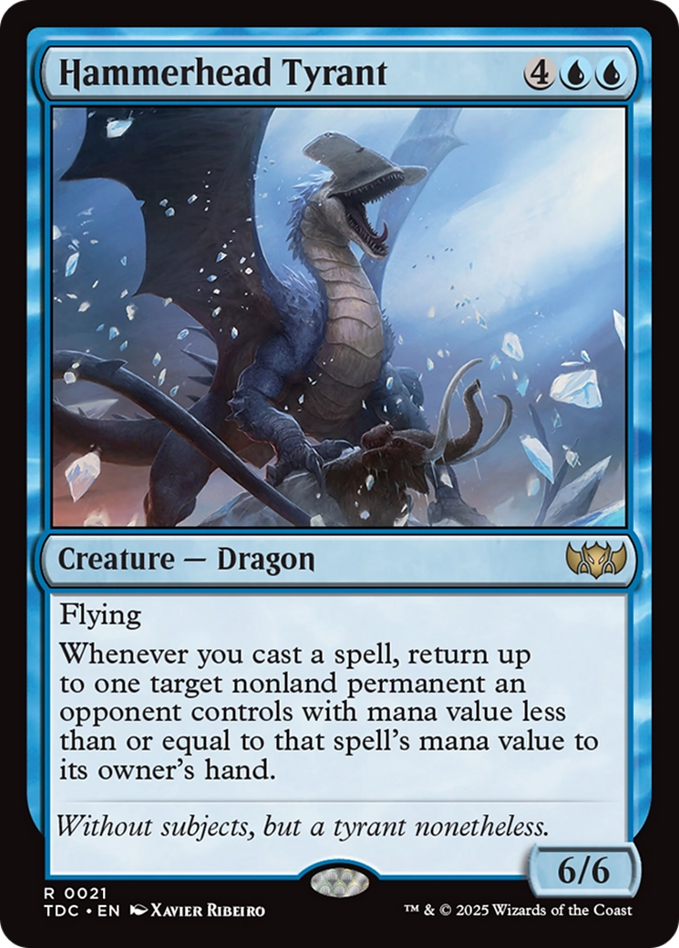 Hammerhead Tyrant [Tarkir: Dragonstorm Commander]-1
