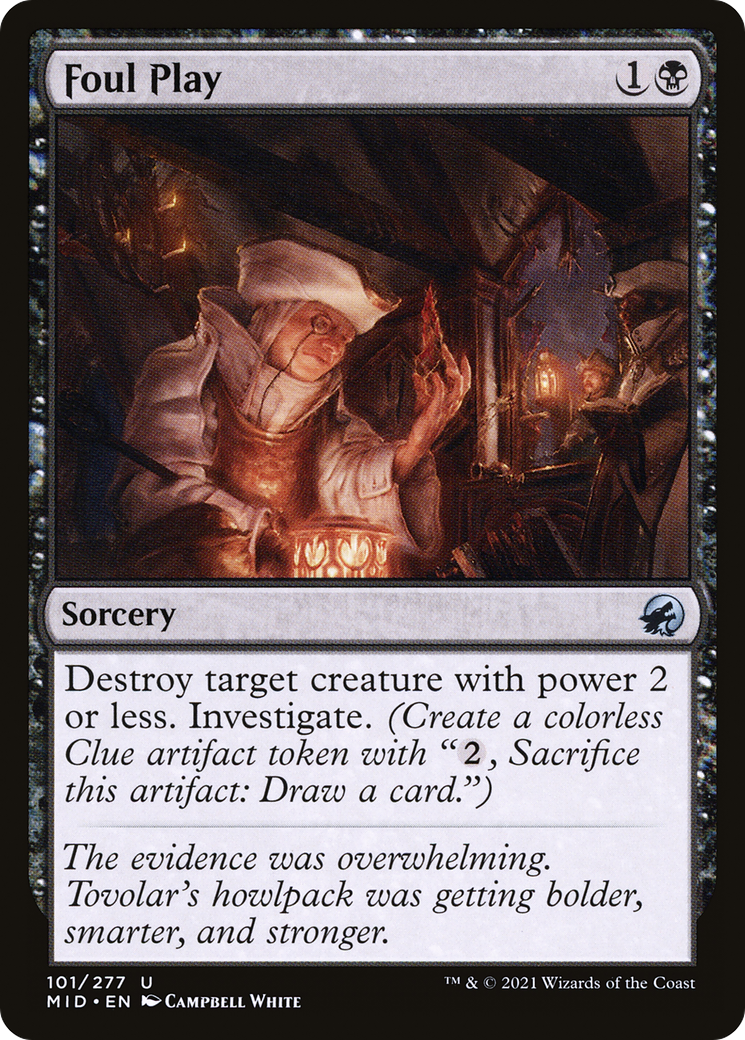 Foul Play [Innistrad: Midnight Hunt]-1