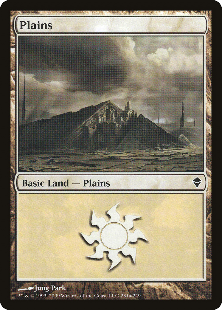 Plains (231a) [Zendikar]-1