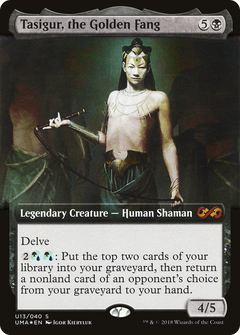 Tasigur, the Golden Fang (Topper) [Ultimate Masters Box Topper]-1