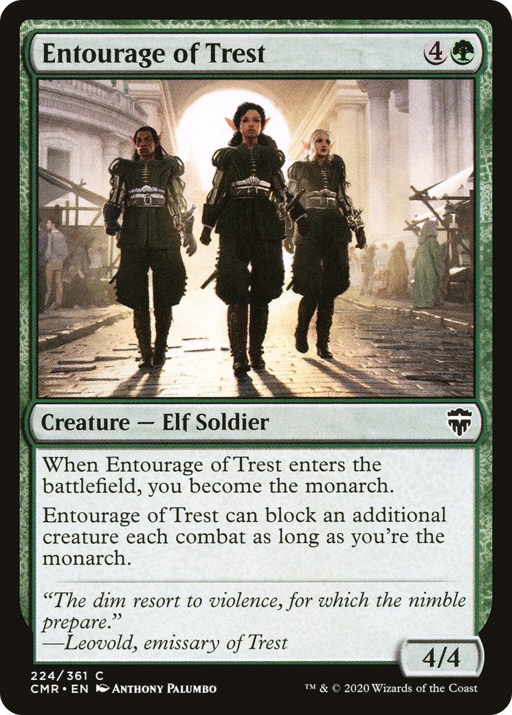 Entourage of Trest [Commander Legends]-1