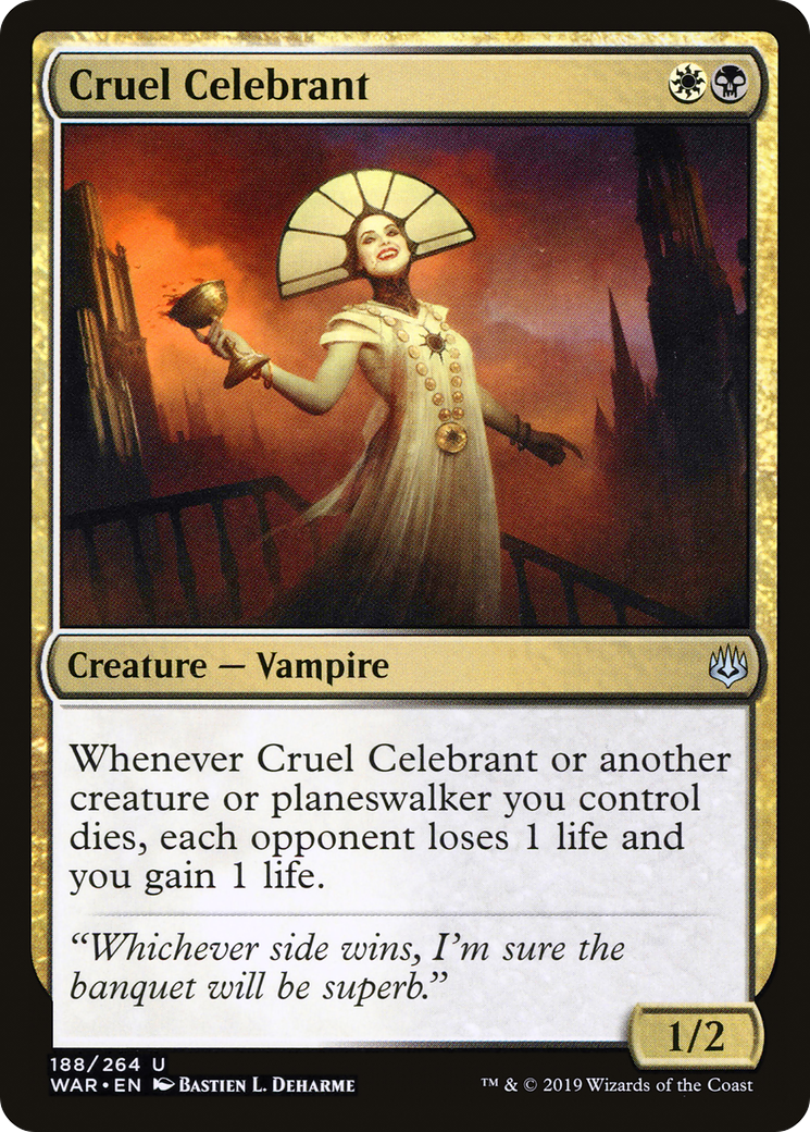 Cruel Celebrant [War of the Spark]-1