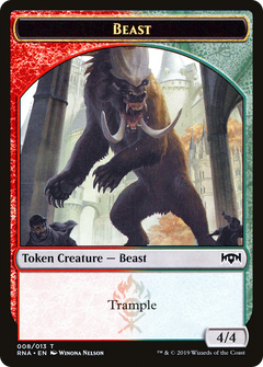 Beast Token [Ravnica Allegiance Tokens]-1