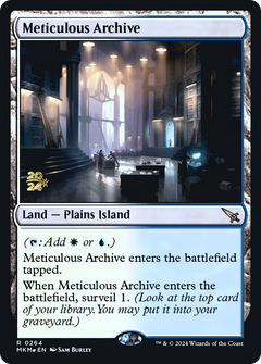 Meticulous Archive [Murders at Karlov Manor Prerelease Promos]-1