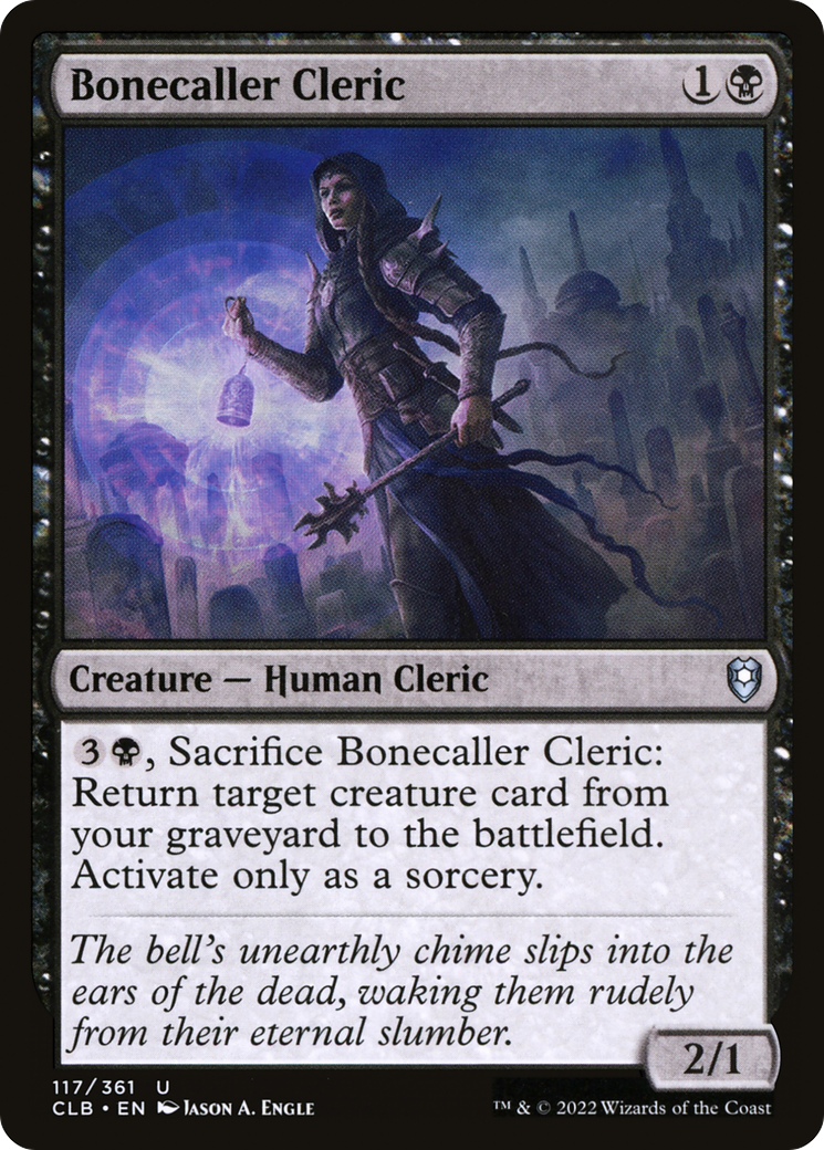Bonecaller Cleric [Commander Legends: Battle for Baldur's Gate]-1