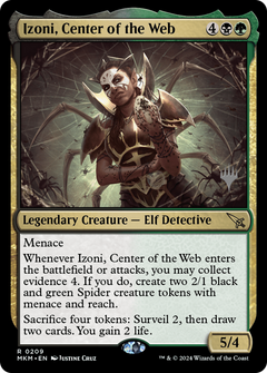 Izoni, Center of the Web (Promo Pack) [Murders at Karlov Manor Promos]-1