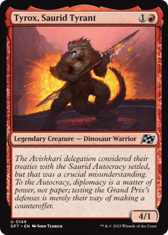 Tyrox, Saurid Tyrant [Aetherdrift]-1
