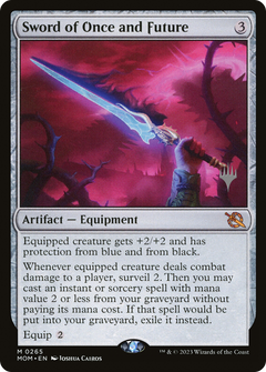 Sword of Once and Future (Promo Pack) [March of the Machine Promos]-1