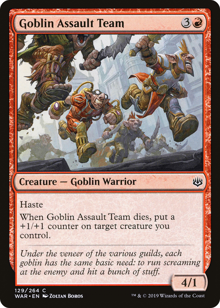 Goblin Assault Team [War of the Spark]-1