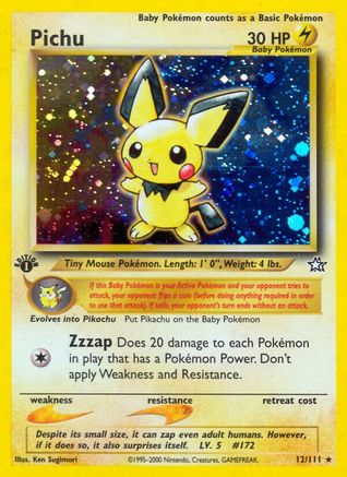 Pichu (12/111) [Neo Genesis Unlimited]-1