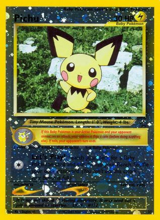 Pichu (35) [Wizards of the Coast: Black Star Promos]-1