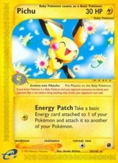 Pichu (58/165) [Expedition: Base Set]-1