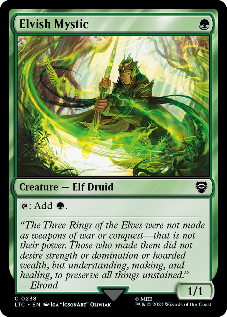 Elvish Mystic [The Lord of the Rings: Tales of Middle-Earth Commander]-1