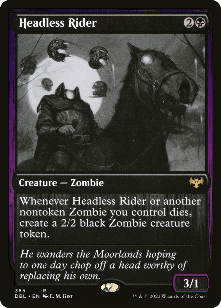 Headless Rider [Innistrad: Double Feature]-1