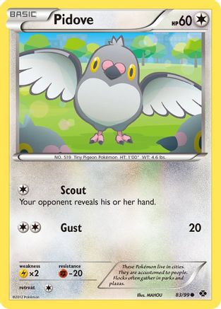 Pidove (83/99) [Black & White: Next Destinies]-1