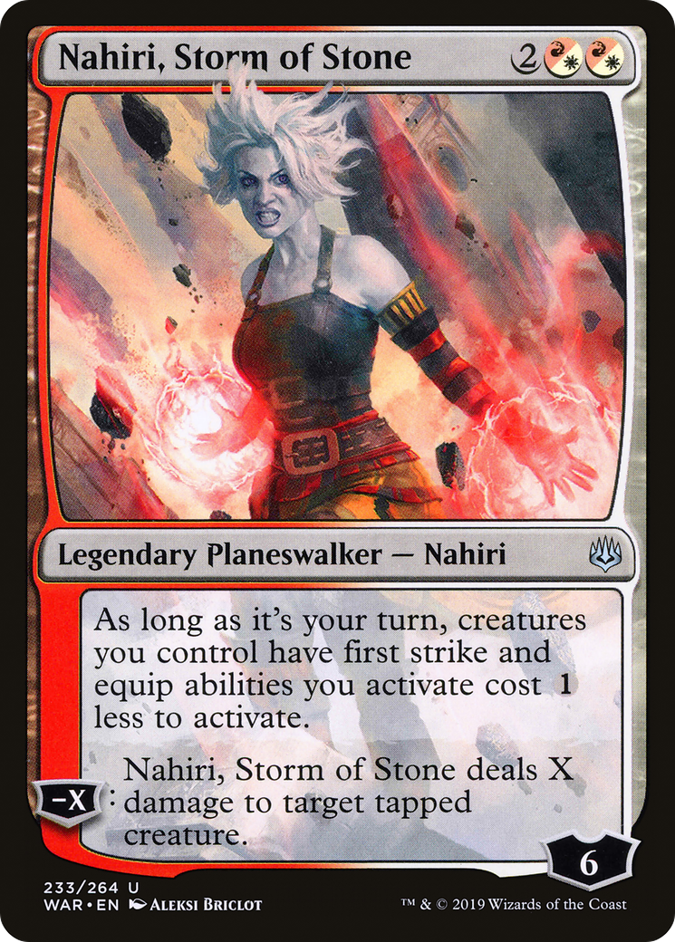 Nahiri, Storm of Stone [War of the Spark]-1