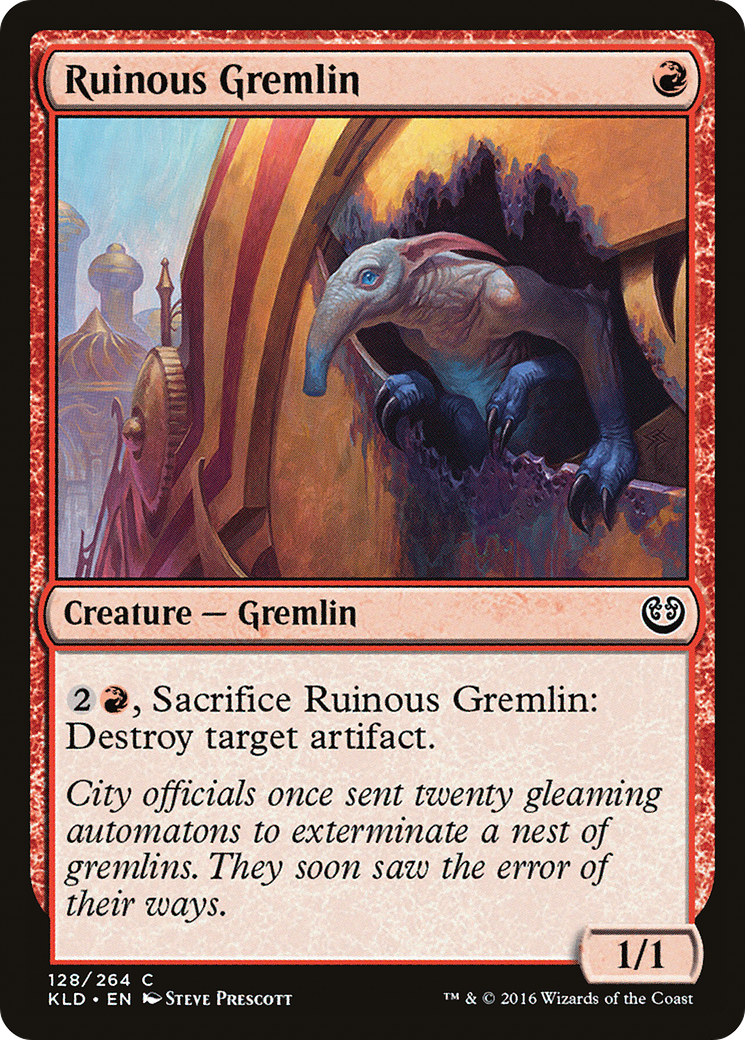 Ruinous Gremlin [Kaladesh]-1