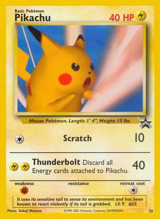 Pikachu (26) [Wizards of the Coast: Black Star Promos]-1