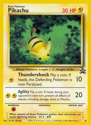 Pikachu (27) [Wizards of the Coast: Black Star Promos]-1
