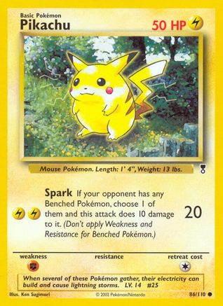 Pikachu (86/110) [Legendary Collection]-1