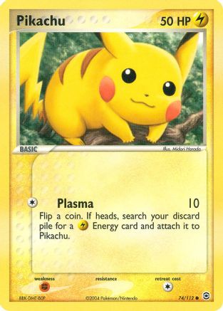 Pikachu (74/112) [EX: FireRed & LeafGreen]-1