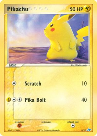 Pikachu (6/10) [EX: Trainer Kit - Latios]-1