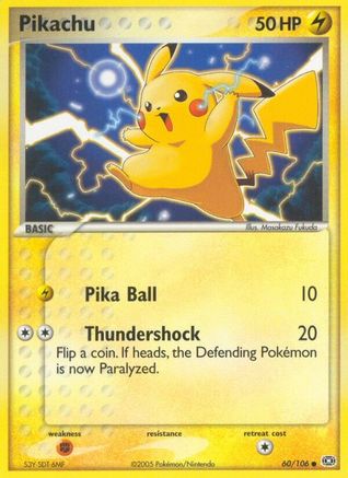 Pikachu (60/106) (Stamped) [EX: Emerald]-1