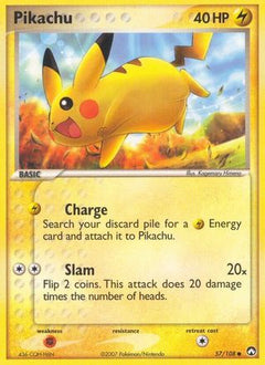 Pikachu (57/108) (Stamped) [EX: Power Keepers]-1